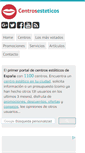 Mobile Screenshot of centrosesteticos.net